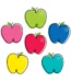 Doodle apples   (core decor) 6" designer cut-outs