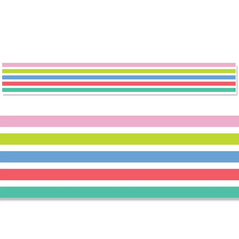 Rainbow stripes (rainbow doodles, ez border)