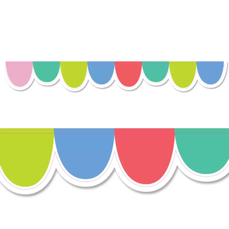 Rainbow drops (rainbow doodles, ez border)