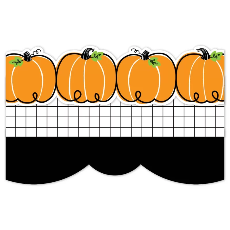 Doodle pumpkins (ez border core decor)