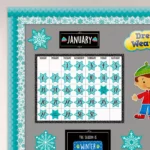 Snowflakes 6" Designer Cut-Outs
