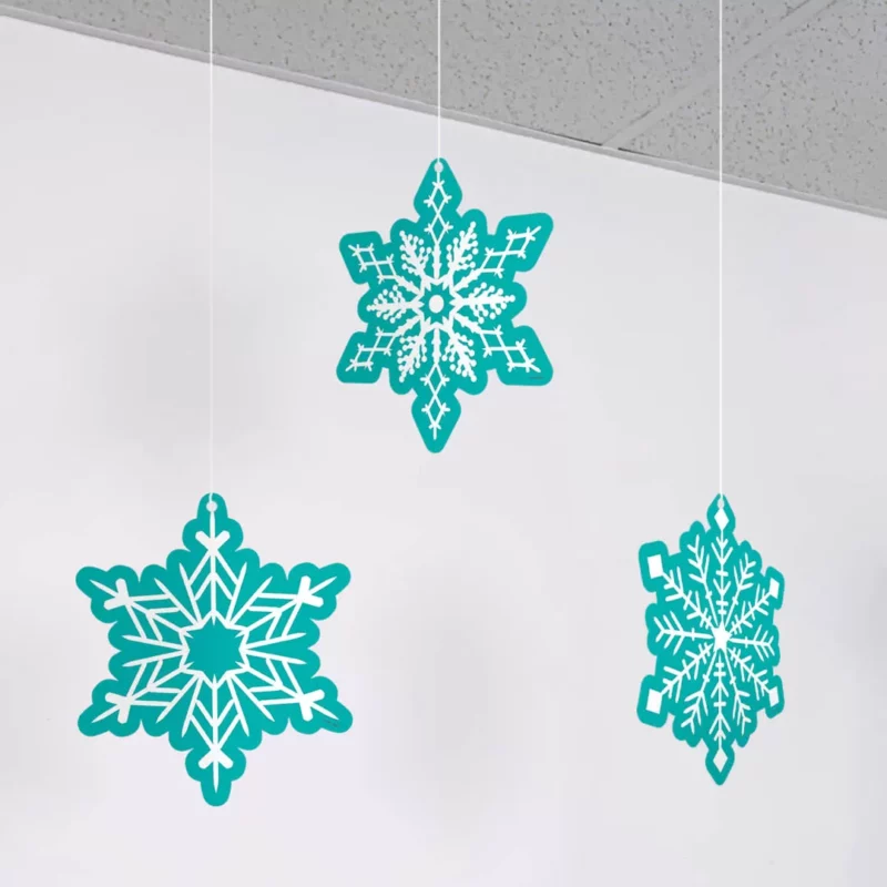 Snowflakes 6" designer cut-outs