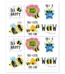 Bees (busy bees) stickers