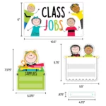 Class Jobs (Stick Kids) Mini Bulletin Board
