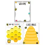 Busy Bees Classroom Essentials 3-Chart Pack Chart