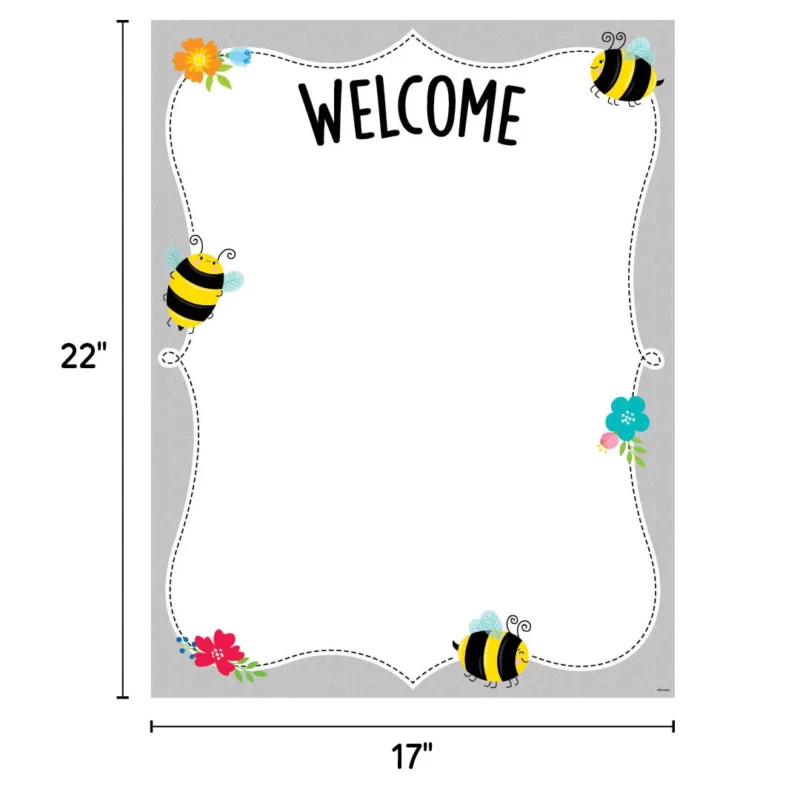 Busy bees classroom essentials 3-chart pack chart
