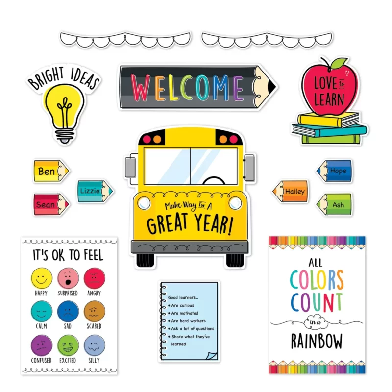 Ready for school (core decor) bulletin board