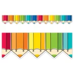Colorful Doodle Pencils (Core Decor, Ez Border)