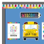 Colorful Doodle Lights (Core Decor, Ez Border)