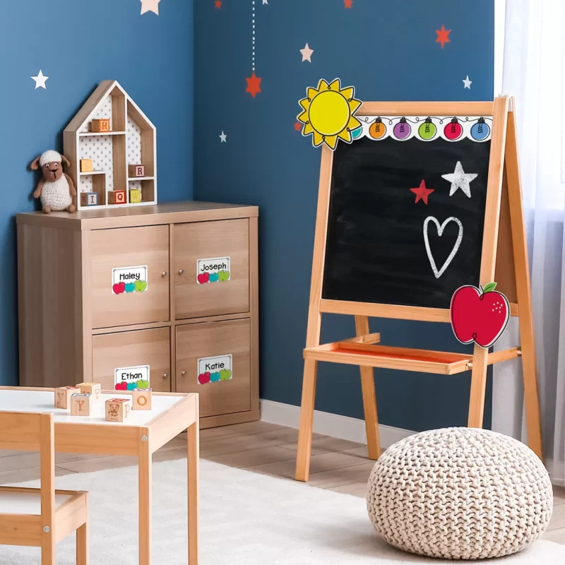 Colorful doodle lights (core decor, ez border)