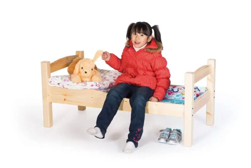 Children wood bed