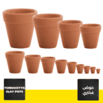 Terracotta clay pots