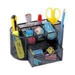 Foska - Metal Mesh Desk Organizer 22.3x10.8x10.8cm