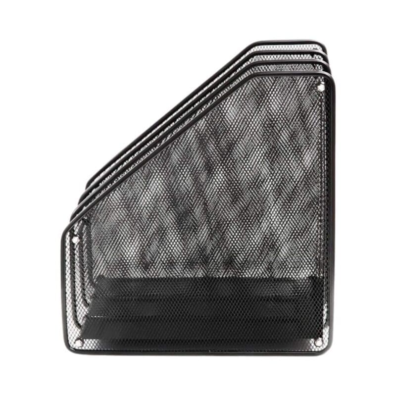 Foska - metal mesh magazine rack – 3 column 290x240x310mm