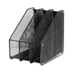 Foska - Metal Mesh Magazine Rack – 3 Column 290x240x310mm