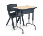 Student Desk with Adjustable Height