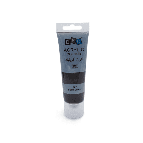 Artists acrylic paint 75 ml DEC