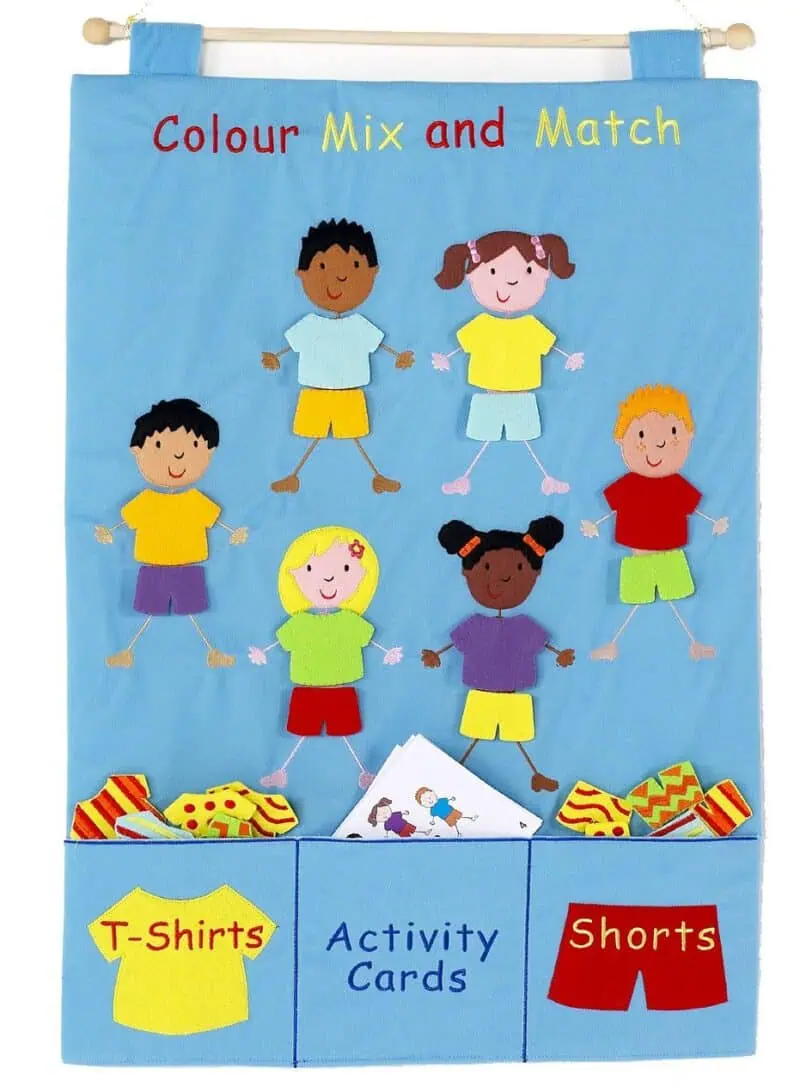 Chart - color mix & match  50x70cm