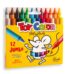 12 color jumbo toy color wax crayons
