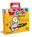 Toy color box with 6 sticks of 16g playdough - assorted colors