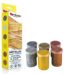 Set of 6 jars: 25ml superwashable metal tempera - italian watercolor colors by toy color