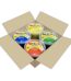 Toy color set: 4 jars of 180ml superwashable sensorial tempera