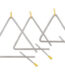 Triangel, 7,6 mm durchm. , 20 cm