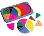 Box with Magn.Fraction Circles