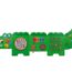 Wall crocodile, 5 pieces