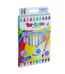 10 double-headed (thick and thin) fiber pens - italian watercolor colors by toy color