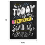 Colorful inspiration inspire u 4-poster pack (chalk it up!)
