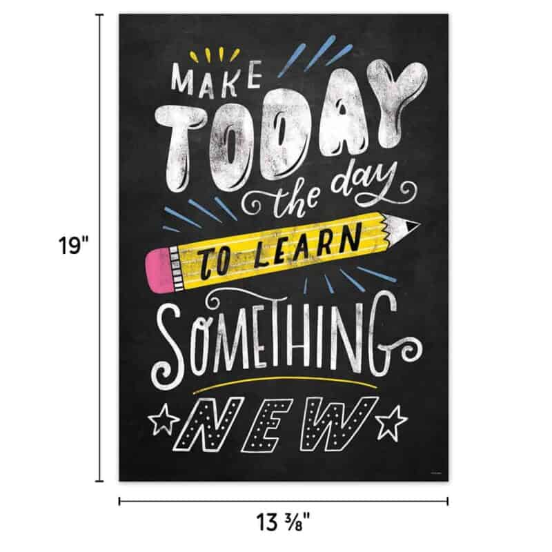 Colorful inspiration inspire u 4-poster pack (chalk it up! )