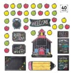 School time fun (chalk it up!) bulletin board