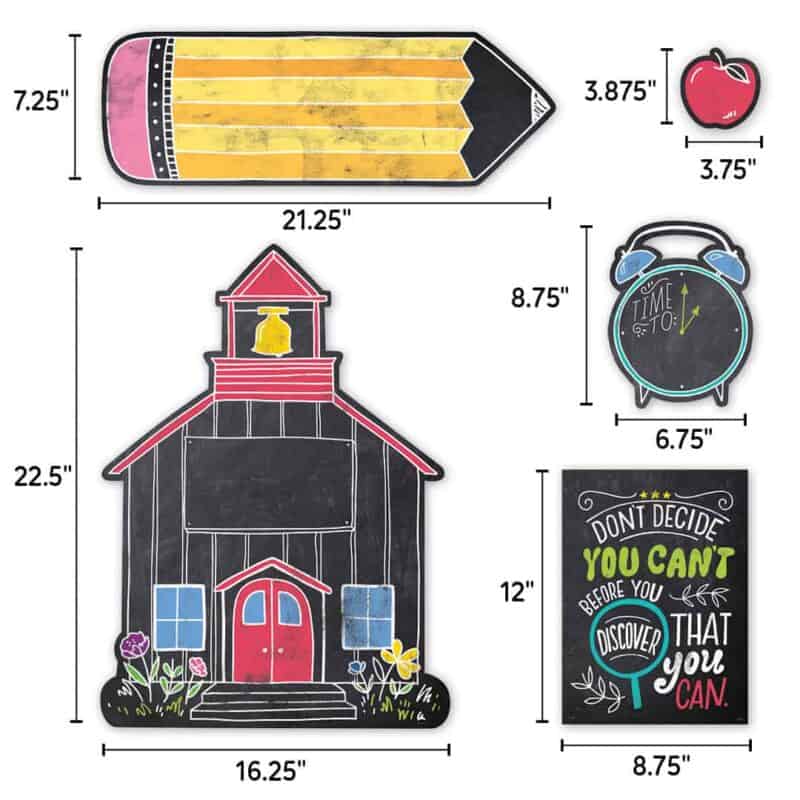 School time fun (chalk it up! ) bulletin board