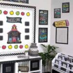 School time fun (chalk it up!) bulletin board