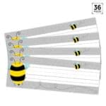 Bees (busy bees) name plate