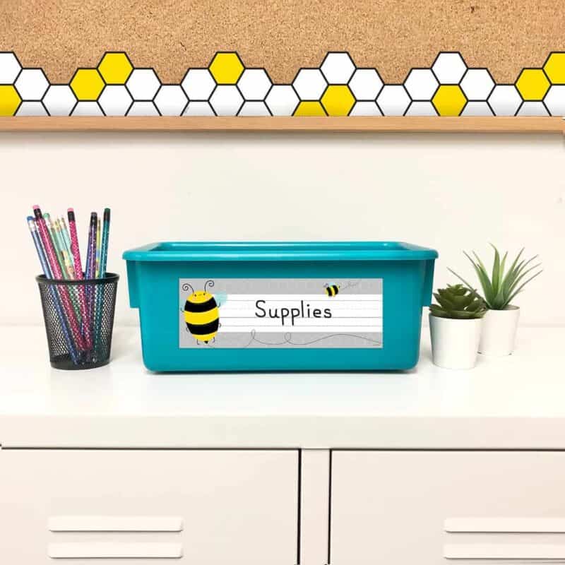 Bees (busy bees) name plate