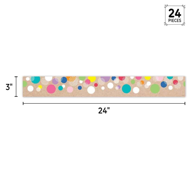 Colorful kraft bubbles (krafty pop, ez border)