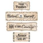 Mindset matters headlines (core decor) mini bulletin board