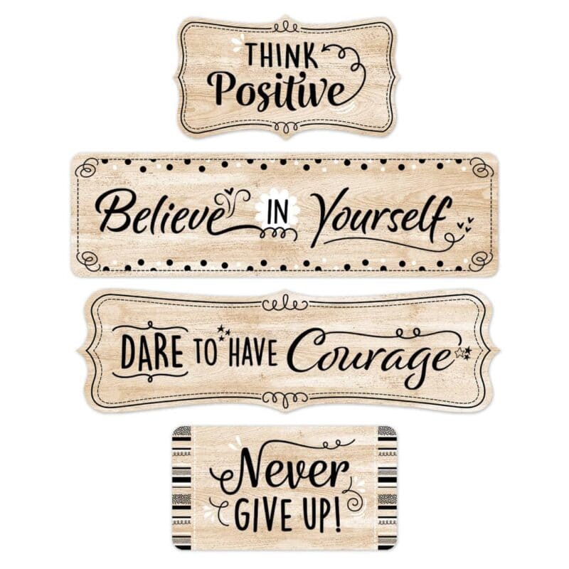 Mindset matters headlines (core decor) mini bulletin board