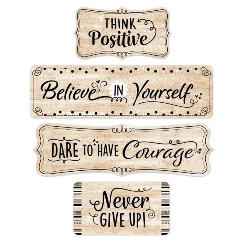 Mindset matters headlines (core decor) mini bulletin board