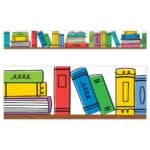 Doodle bookshelf (cd) ez border