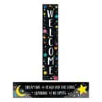 Welcome (star bright) banner