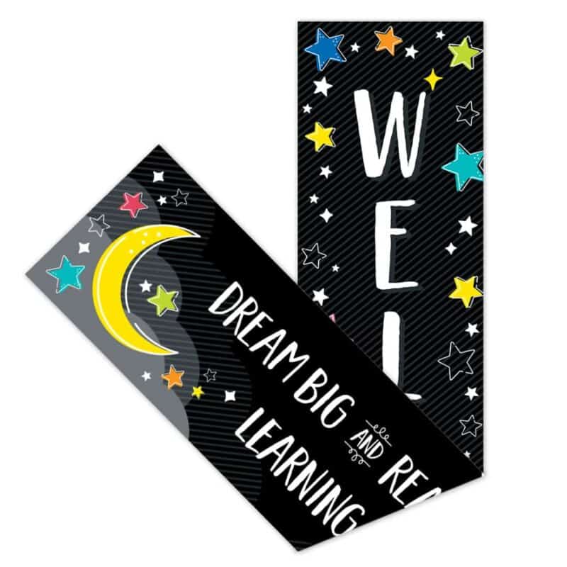 Welcome (star bright) banner