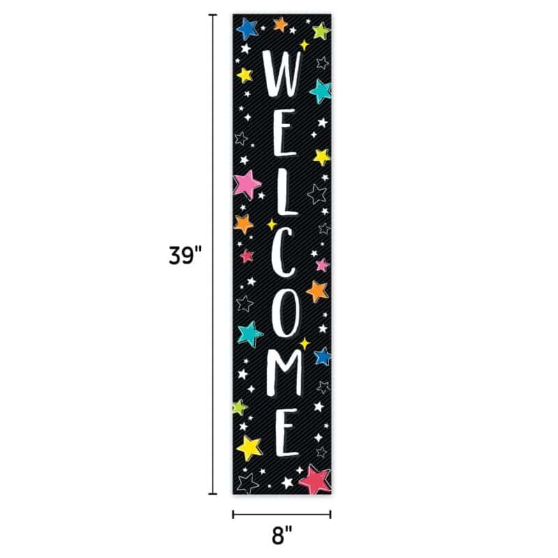 Welcome (star bright) banner