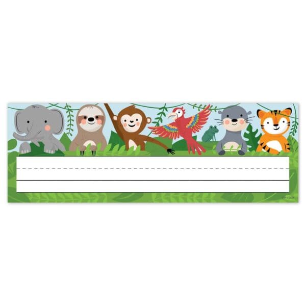 Jungle friends (jungle friends) name plates