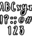 Classroom cafe 4" designer letters