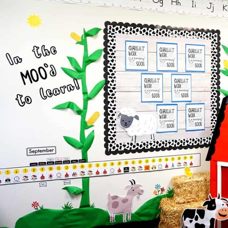 Classroom cafe 4" designer letters