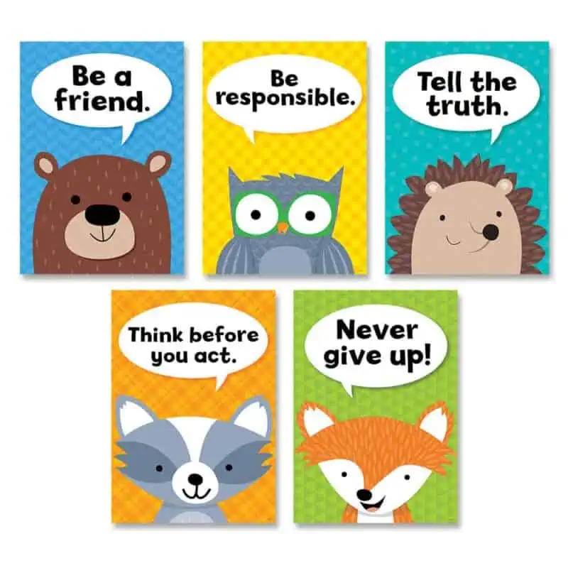 Character traits 5-poster pack