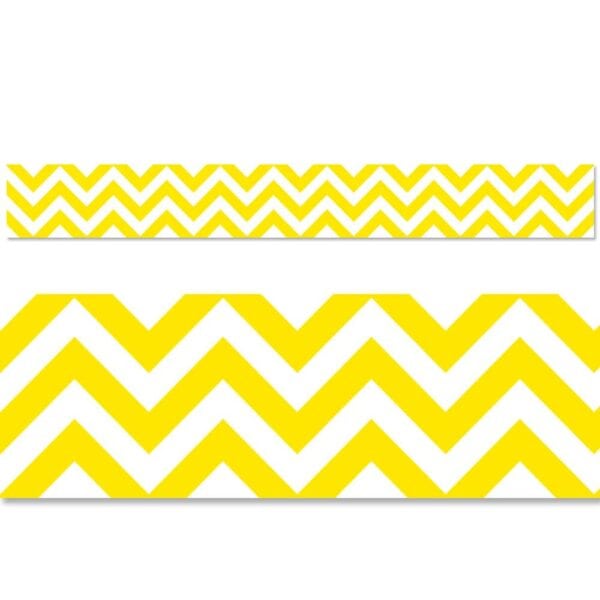 Yellow Chevron Border (Core Decor, EZ Border)